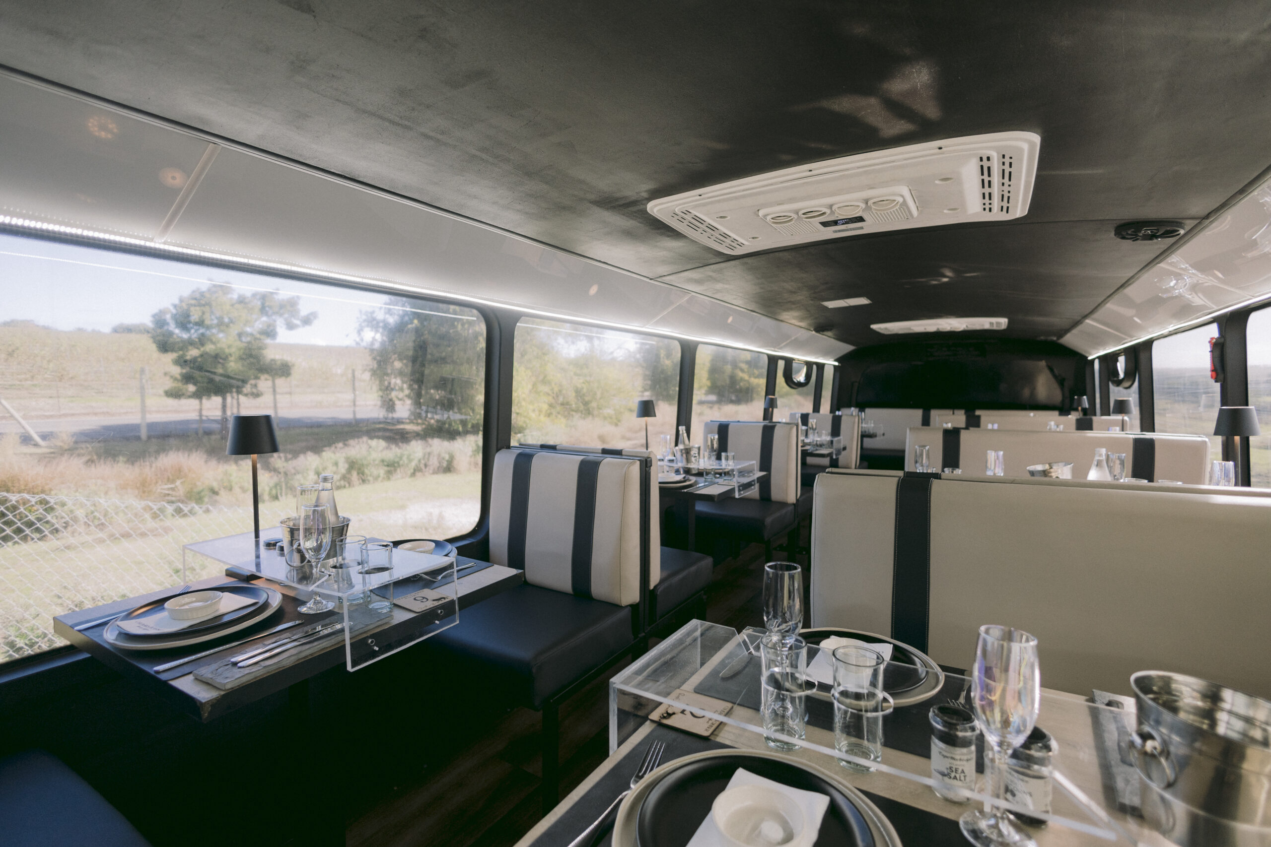 Culinary Cruiser Private Function Interior Booth