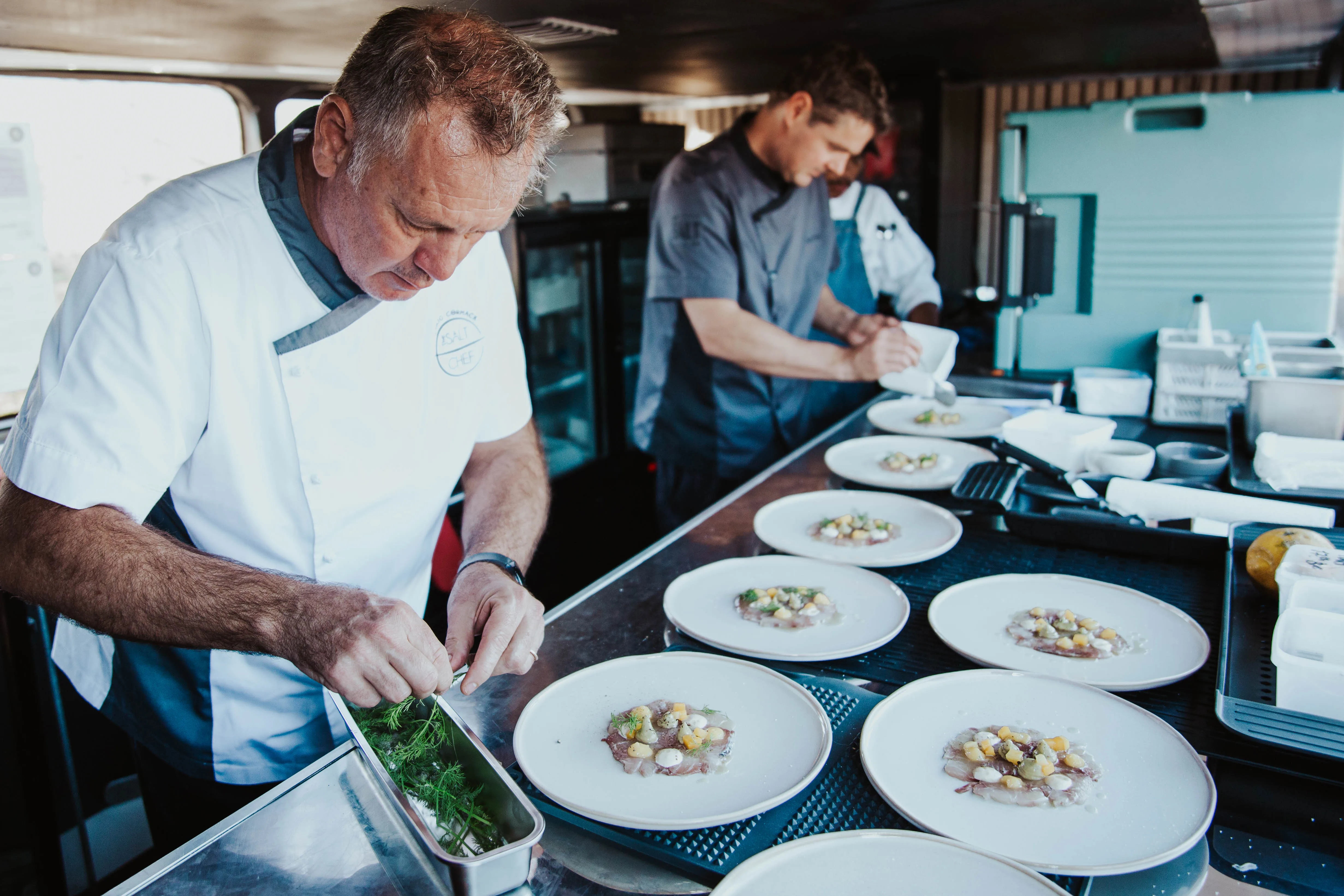 Lower Galley Kitchen & Pass