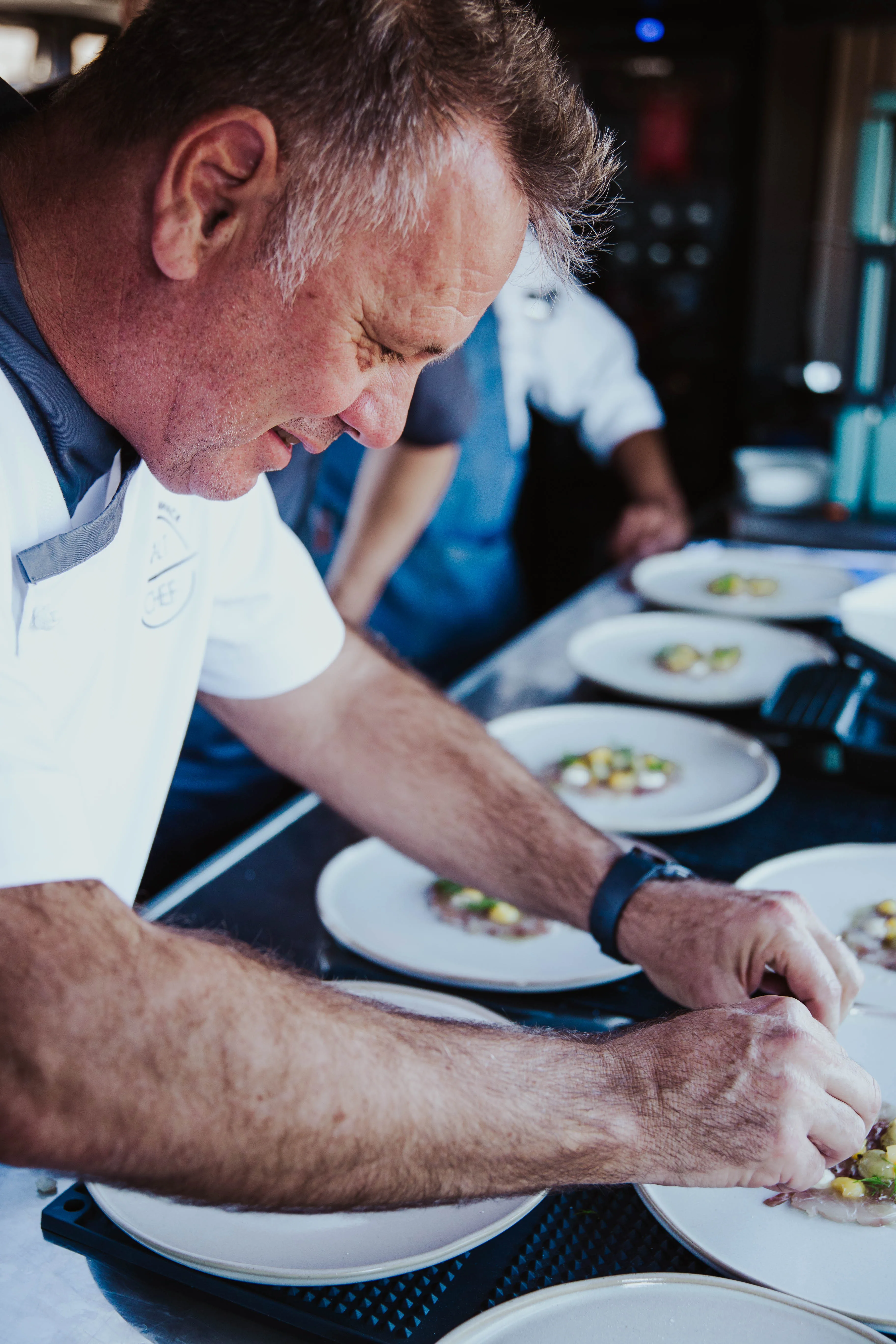 Fresh Cape Seafood Course