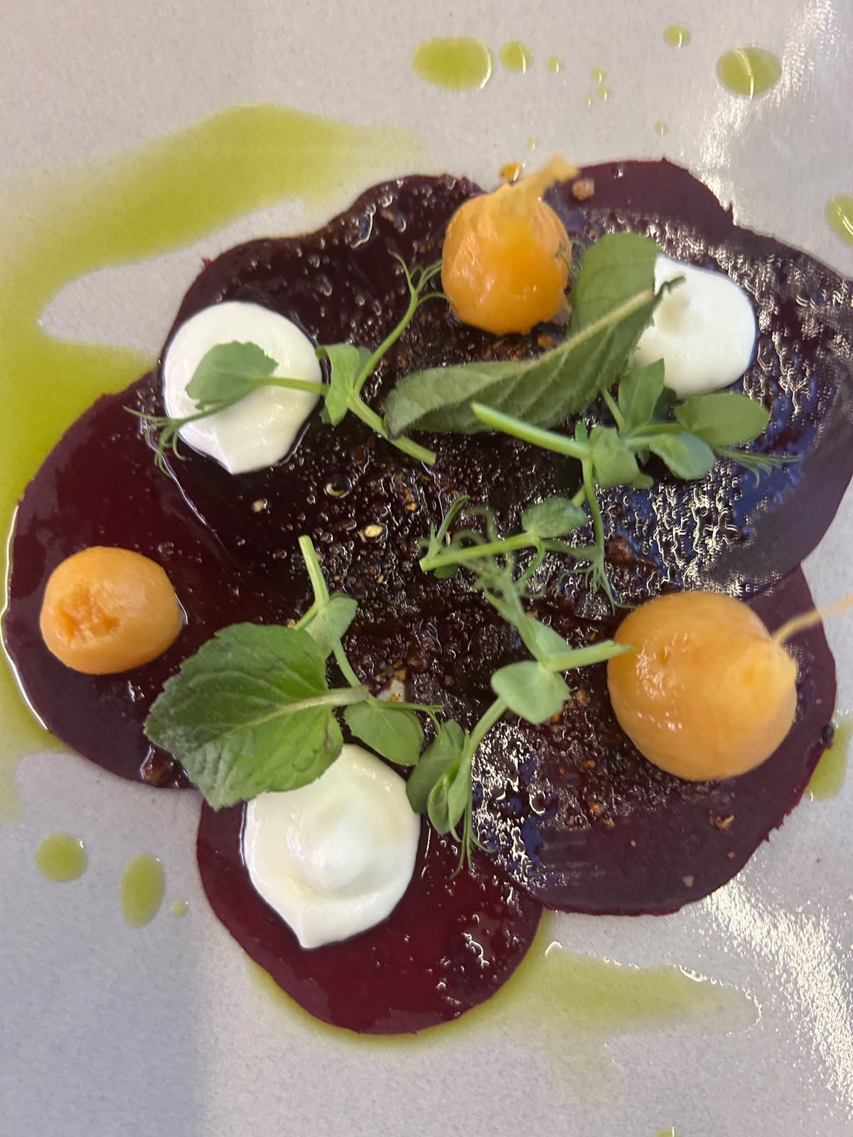 Heirloom Tomato & Mango Carpaccio